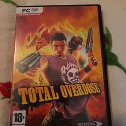 Verkaufe Total Overdose PC-Spiel in sehr gutem Zustand.