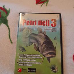 Verkaufe PC-Spiel Petri Heil 3 Seen und Flüsse Europas in sehr gutem Zustand.