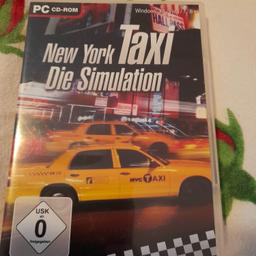 Verkaufe PC-Spiel New York Taxi Die Simulation in sehr gutem Zustand.