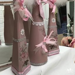 Decorative bottle set 🌺