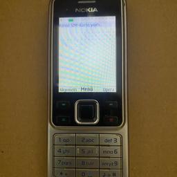 Gut erhaltenes Nokia 6300

Zuletzt mit Magenta Wertkarte verwendet

Ob entsperrt kann ich nicht sagen

Leider kein Akku vorhanden 
