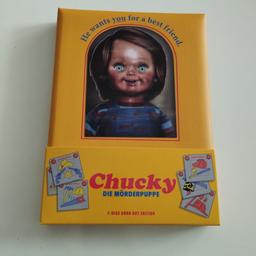 Ich verkaufe das Mediabook von Chucky mit Wackelbild. Sammler werden es zu schätzen wissen. Paket Versand ist im Preis schon enthalten und auch eine Selbstabholung ist natürlich möglich. Liebe Grüße

Privatverkauf..Keine Garantie.. Keine Rücknahme