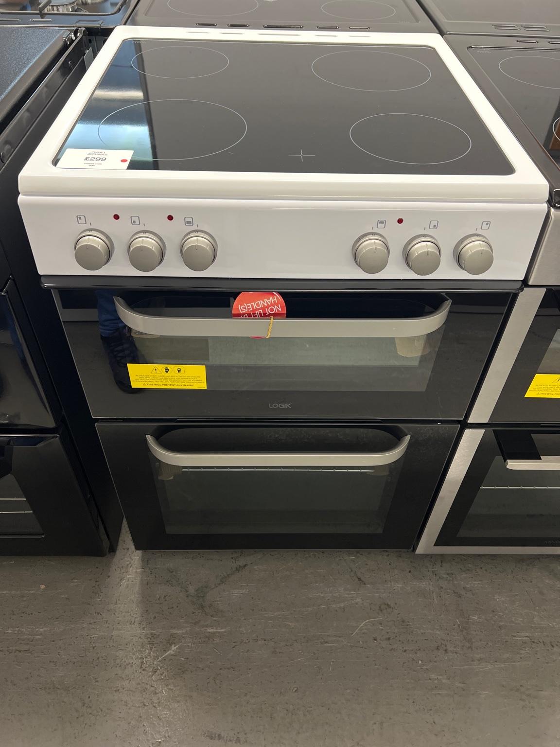 🔰(846) GRADED LOGIK 60CM ELECTRIC COOKER in Wv10 9ds Wolverhampton for