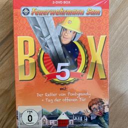 Verkaufe DVD Feuerwehrmann SAM, 2er Set!
Ist noch Original verschweißt!