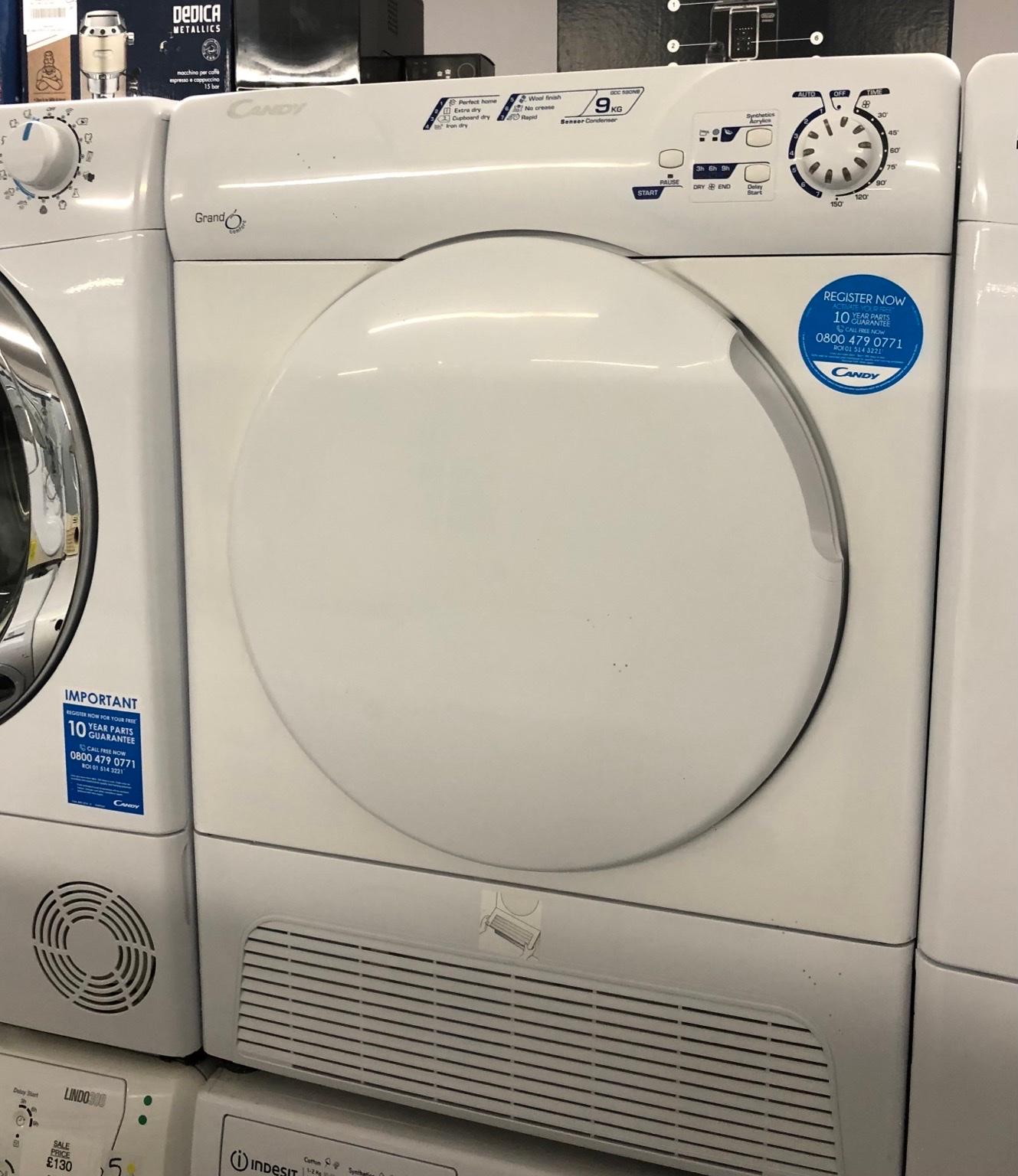 🌎🌟(117)CANDY 9KG CONDENSER DRYER in Wv10 9ds Wolverhampton für £ 135,00