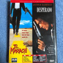 - EL MARIACHI
- DESPERADO
DVD wie neu 
einmal gesehen 

Käufer zahlt Versand