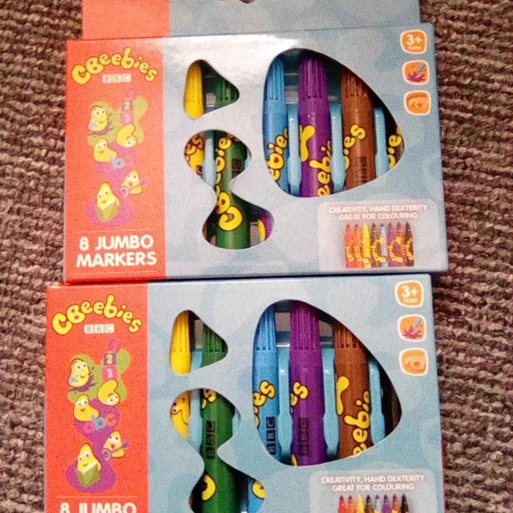 2 for a £1 cbeebies jumbo markers in LN9 Lindsey für 1,00 £ zum Verkauf ...