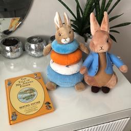 Great condition
Stacking toy Peter rabbit & plush soft teddy
Slight nick to book edge as pictured
