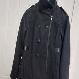 Girls Age 11 Ted Baker Coat
Double breasted, lined and pockets
Black
Excellent condition