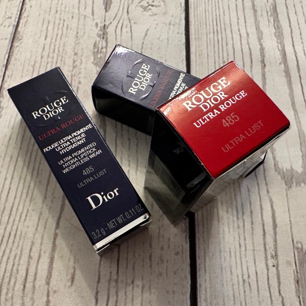 Christian Dior 485 Ultra Lust Hydra Lipstick. in CM7 Braintree for £16. ...