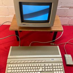Atari 1040 ST + Monitor SM124