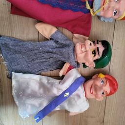 Kasperltheater Dolls Puppet Theater  4 puppets