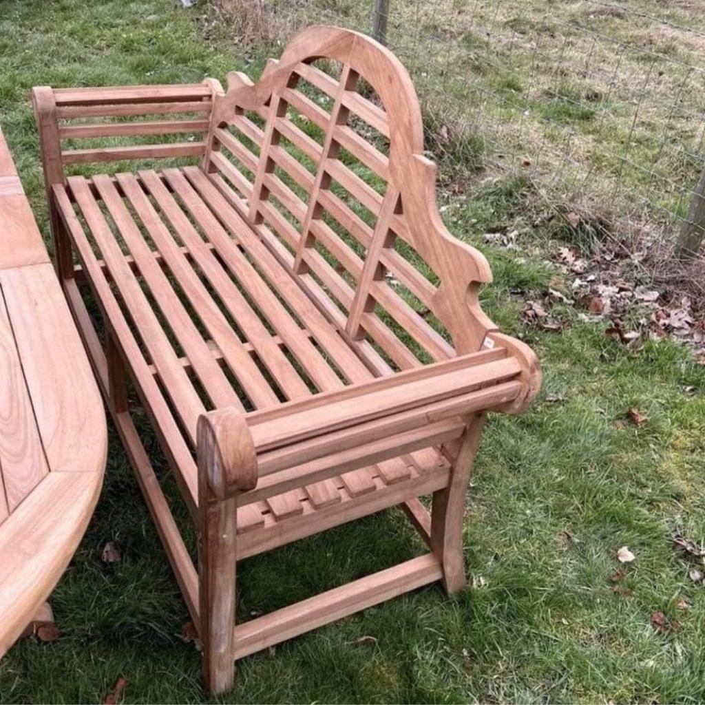Teak garden bench in South Oxfordshire for £270.00 for sale Shpock