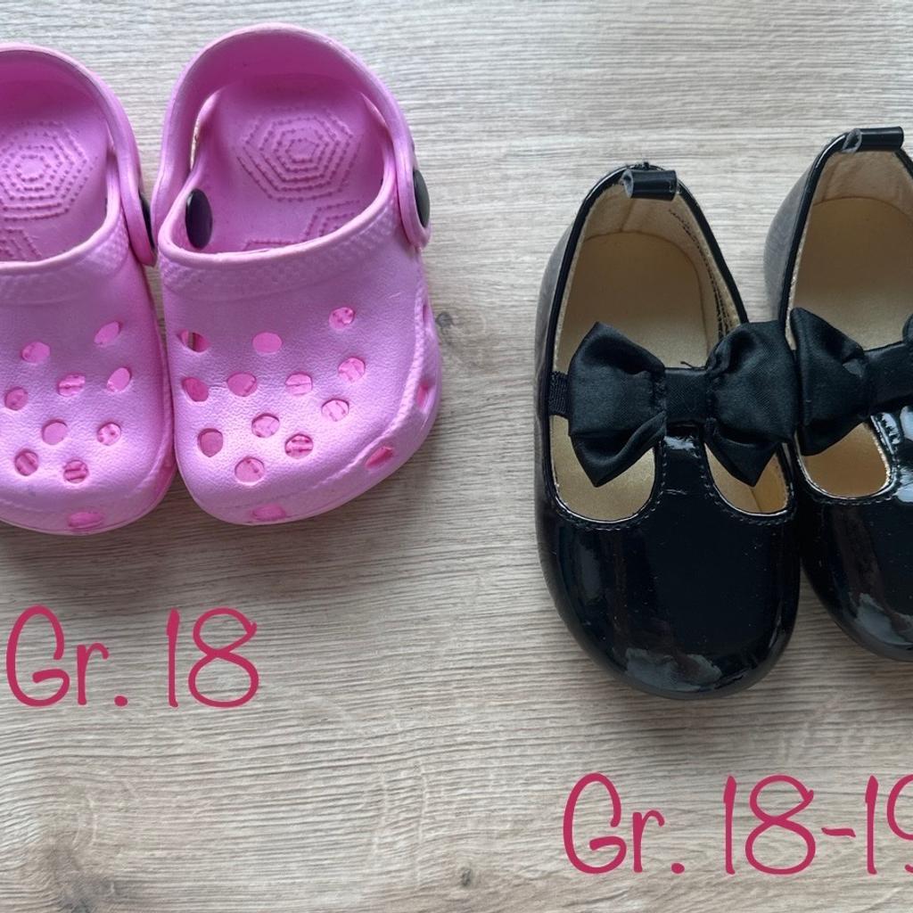 Babyschuhe Schuhe Mädchen Gr. 18 bis 19
Preis pro Paar Schuhe
Versand gegen Aufpreis möglich.
Keine Garantie und kein Umtauschrecht!