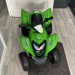 Kids electric quad bike. Works perfectly. Comes with charger.