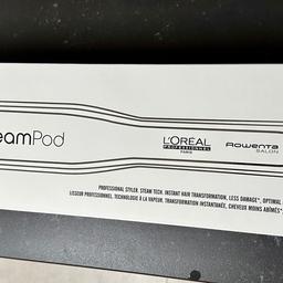 Brand New L'Oréal Professionnel Steam Hair Straightener & Styling Tool, For All Hair Types, SteamPod 3, UK Plug

No offers