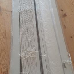 two brand new white 50mm faux wood blinds from wilko. 90cm x 120 drop collection  from birkenshaw bd112dg  can sell separately