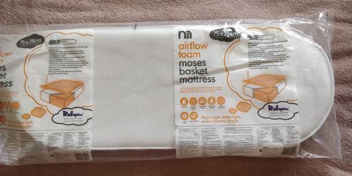 Buy & Sell South Yorkshire Doncaster - Photos for Moses basket mattress airflow foam Mothercar