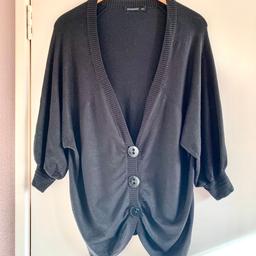 Atmosphere black cardigan size 16 £10
Worn a few times in good condition