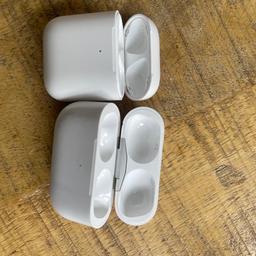 Only charging AirPods NO HEAD PHONES. 

Very good condition selling both together or individually.