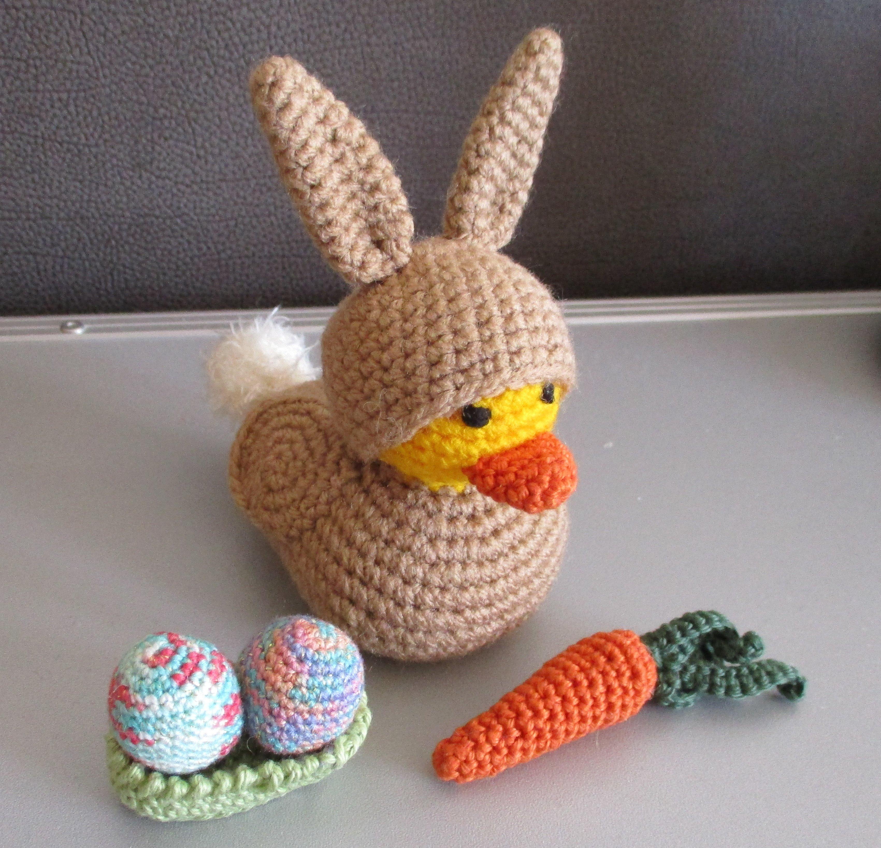 gehäkelte BadeEnte Osterhase Amigurumi in 58332 Schwelm für 15,00 € zum  Verkauf | Shpock DE