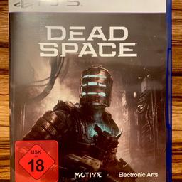 Verkaufe Dead Space Remake für die PS5.
Zustand wie neu.
Versand gegen Aufpreis möglich.
Das ist ein Privatverkauf.
Keine Garantie und Rücknahme.