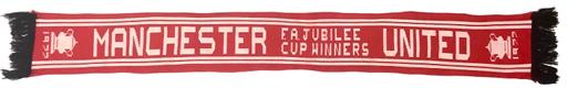 Buy & Sell Greater Manchester Bury - Photos for Man Utd Football Scarf 1977 FA Cup Winners