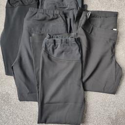 3 Dorothy Perkins size 12 maternity trousers.
1 Evie pair size 14.
1 Boohoo pair of leggings size 10.

Ideal for work. £10 the lot. Collection only.