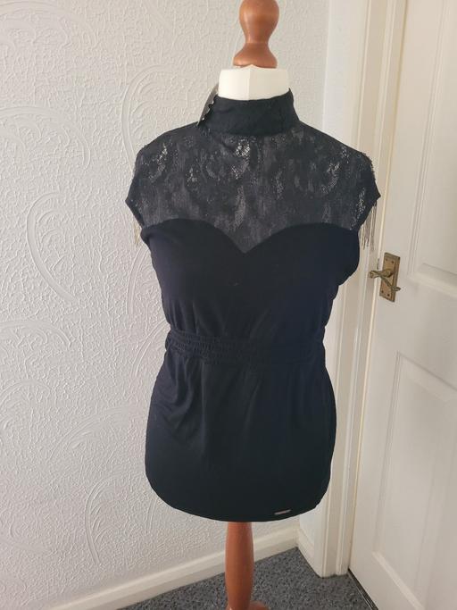 Buy & Sell Warwickshire Nuneaton and Bedworth - Photos for Chilli pepper black top size 10