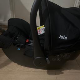 Joie Juva 0+ car seat used once to transport baby 5 minutes from the hospital to home. Tags still attached and no cosmetic damage. Literally brand new. £25 ONO. RRP £55