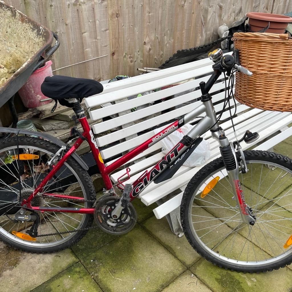 In good condition with basket and front suspension