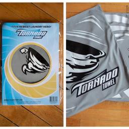 Tumble Dryer Lint & Debris Collector Towel Lifts Human/Pet Hair

Tornado Towel-a two-sided rubberized Towel that lives in your dryer. When heated will separate grab and lift away human/pet hair lint & laundry debris

Limited supply available. From the USA, originally £22 each.

20"x 20" w/two sided rubberized panels.

The Original TT can be used with an entire load of laundry, but is great for a small load or used as a touch-up tool on a single piece of clothing in the dryer.
Powered by the Super Gripping Swirl technology, When heated in the dryer, it will grab, and lift human hair, pet fur, lint and separate the laundry debris (even tissue left in your pocket by accident) from your clothes/towels. 

The debris then goes out your lint trap (where you want it to go). 

It is like having a lint roller in the dryer! Except...it never needs to be cleaned, nor requires any labor to maintain.