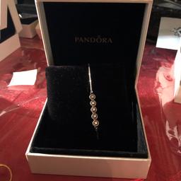 Pandora slider bracelet new
Comes in original box & bag

Colour silver
Size: one size 

Collection or can post