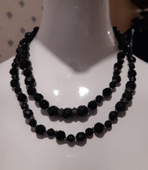 Buy & Sell Merseyside Saint Helens - Photos for monet black glass bead double necklace