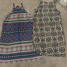New look dresses/tunic one size 8 other size 10 only wore once. In my clothes bundle on my page