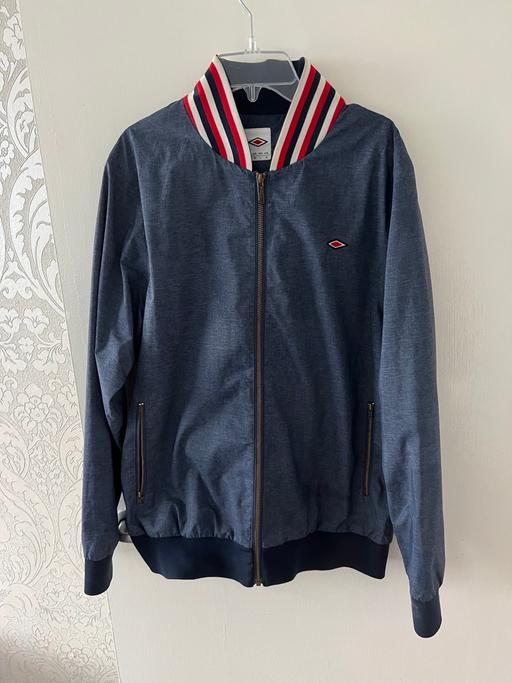 Buy & Sell South West London West Brompton - South West London - Photos for Vintage Umbro Bomber Jacket Size Medium