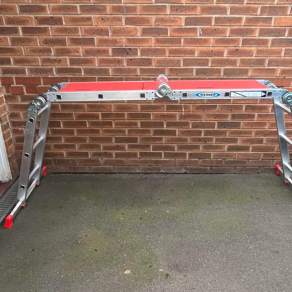 WERNER FOLDING PLATFORM COMBINATION LADDER in WS10 Walsall für 70,00 ...