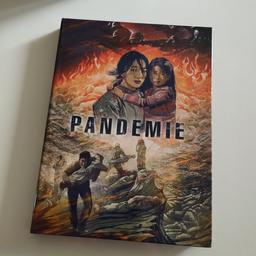 Hallo , ich verkaufe hier das wunderschöne Limitierte Mediabook von Pandemie. Paket Versand ist im Preis schon enthalten. 

Privatverkauf.. keine Rücknahme.. keine Garantie