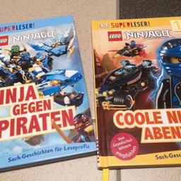 2 neuwertige Lego Ninjago Lesebücher
- Ninja gegen Piraten
- Coole Ninjago Abenteuer
Je Buch 3 €
werden auch einzel verkauft
kann in Limburgerhof abgeholt werden
