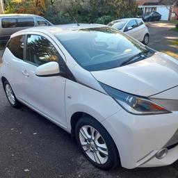 Toyota vvt-1x pure aygo X apple play model with sat nav. reversing camra ect. petrol. top of the range model. fully loaded. In excellent condition. 4 door hatch back. only two owners from new. 58000 miles. one years 10 months mot. O Tax. ulez compliant. around 70 mpg. toyota service history. aloy wheels. it's got a spear wheel and tools not used. two keys. keyless start and entrey. recent new front brake pads fitted. invoice available. .a fantastic little car. must been seen. suit new drivers lower insurance bracket. £5500

 pet free none smoker. no kids . regerstion document and all mots service records car manuals ect are all present. eney test welcome. £5500 private. surbiton surrey.