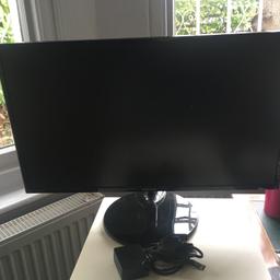 For Sale - Samsung S27F350FHU 27 inch LED Full HD 1080p HDMI VGA Monitor

Fully working with stand and samsung power cable, may have minor marks on screen or frame.

Comes with samsung power cable and stand.

Resolution
1920 x 1080 Graphic Mode	60Hz
Display
Aspect Ratio	16:9
Brightness	250cd/m2
Contrast Ratio	1,000:1 (Static)
HD Support	Yes
Resolution (Maximum)	1920 x 1080 Pixels Full HD
Resolution (Native)	1920 x 1080 Pixels Full HD
Response Time	4ms
Screen Dimensions	27in (Diagonal) , 59.79cm (W) x 33.63cm (H)
Screen Type	PLS (Plane to Line Switching) Flat 16.7 Million Colour
View Angle	178° (Horizontal - Max) x 178° (Vertical - Max)
General
Barcode
Model Name	S27F350FHU
Product Type	Monitor
Physical
Case Colour	Black High Glossy
Dimensions	62.62cm (W) x 24.77cm (D) x 46.24cm (H) - Weight 4.80kg
Form Factor	Widescreen