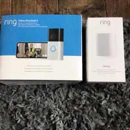 Ring doorbell 3 and Ring chime both used but in good working order.
COLLECTION ONLY DY8 STOURBRIDGE AREA