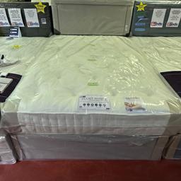 T/S SUPREME 1000 POCKET SPRUNG  MATTRESS WITH DIVAN BASE 2 DRAWERS AND HEADBOARD DEAL - SINGLE £300.00

T/S SUPREME 1000 POCKET SPRUNG  MATTRESS WITH DIVAN BASE 2 DRAWERS AND HEADBOARD DEAL - 4 FOOT £450.00

T/S SUPREME 1000 POCKET SPRUNG  MATTRESS WITH DIVAN BASE 2 DRAWERS AND HEADBOARD DEAL - DOUBLE £450.00

T/S SUPREME 1000 POCKET SPRUNG  MATTRESS WITH DIVAN BASE 2 DRAWERS AND HEADBOARD DEAL - KING SIZE £550.00

T/S SUPREME 1000 POCKET SPRUNG  MATTRESS WITH DIVAN BASE 2 DRAWERS AND HEADBOARD DEAL - SUPER KING £750.00

CHOICE OF FABRICS FOR BASE AND HEADBOARD
INCLUDES 2 DRAWERS EITHER FOOT END OR SAME SIDE 

B&W BEDS 

Unit 1-2 Parkgate Court 
The gateway industrial estate
Parkgate 
Rotherham
S62 6JL 
01709 208200
Website - bwbeds.co.uk 
Facebook - B&W BEDS parkgate Rotherham 

Free delivery to anywhere in South Yorkshire Chesterfield and Worksop on orders over £100

Same day delivery available on stock items when ordered before 1pm (excludes sundays)