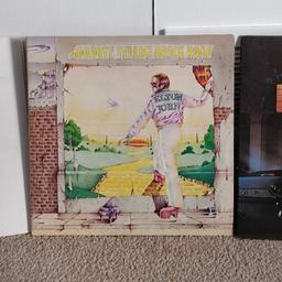 Elton John Vinyl albums Original 1970's Pressings Goodbye Yellow Brick Road, Ice On Fire, Don't Shoot Me(I'm only the piano player) records mint condition covers minimal wear £25 for three. Relive the Glastonbury Experience. Collection Only Ta.
