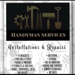 Handy man services

We also supply the services below

plastering 
painting & decorating 
tiling
gardening/landscaping 
fencing
laminate 
handy man 
regular cleaning services
van removals 
carpet cleaning 
electrician 
media wall
fitted wardrobe 
wallpapering

Please call/message on 07956…265890