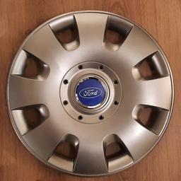 Ford 15 inch wheel trim
silver only 1 single trim available.

only £10.