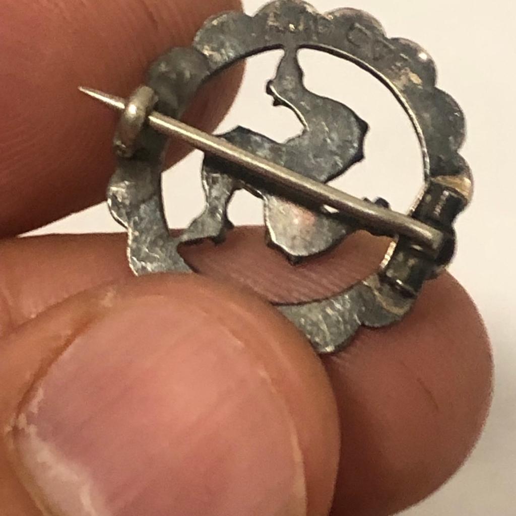 Old vintage brooch hallmarked with old British stamp silver . Pls look at the pictures attached for more details can accept PayPal, collection, bank transfer or delivery if close by. Shpocks wallet too