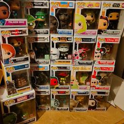 alot of these specific ones have sold but I still own about 80 funkos maybe 100 and have a variety of genres let me know if you need anyone specific and I can check my collection. I bet I can't help alot of you but maybe I can help someone 