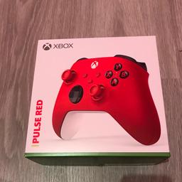 Microsoft xbox series X/S Pulse red controller brand new sealed.
Genuine official Microsoft product and comes with full 12 months manufacturers warranty.
Compatible with Xbox one/S/X, Xbox series X/S and Windows with Bluetooth.
Collection is from Whitechapel E1