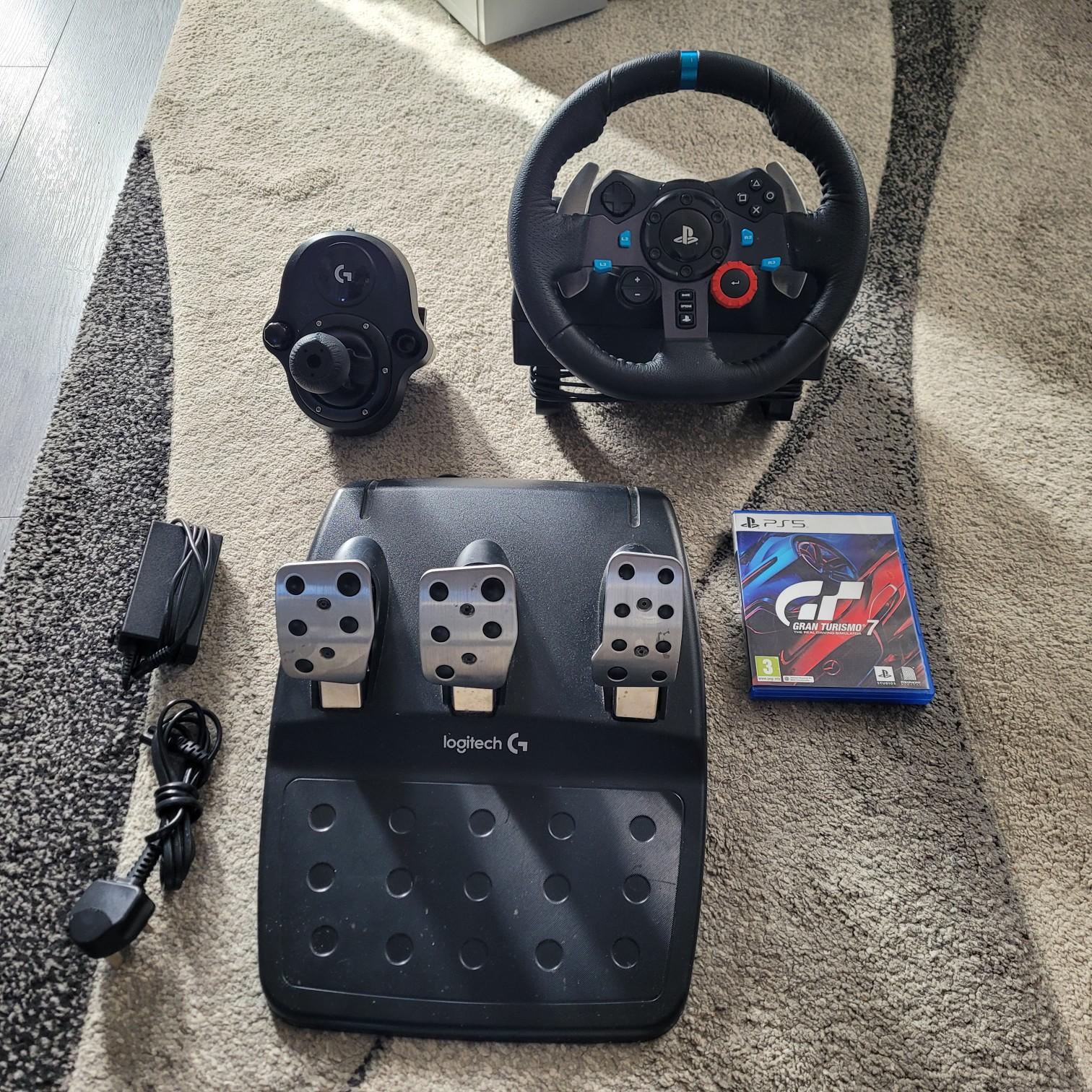 ps5 steering wheel,peddles and shifter in Sunderland for £100.00 for